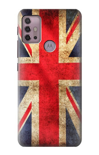 W2303 British UK Vintage Flag Hard Case and Leather Flip Case For Motorola Moto G30, G20, G10