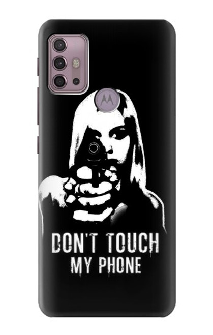 W2518 Do Not Touch My Phone Hard Case and Leather Flip Case For Motorola Moto G30, G20, G10