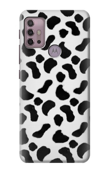 W2728 Dalmatians Texture Hard Case and Leather Flip Case For Motorola Moto G30, G20, G10