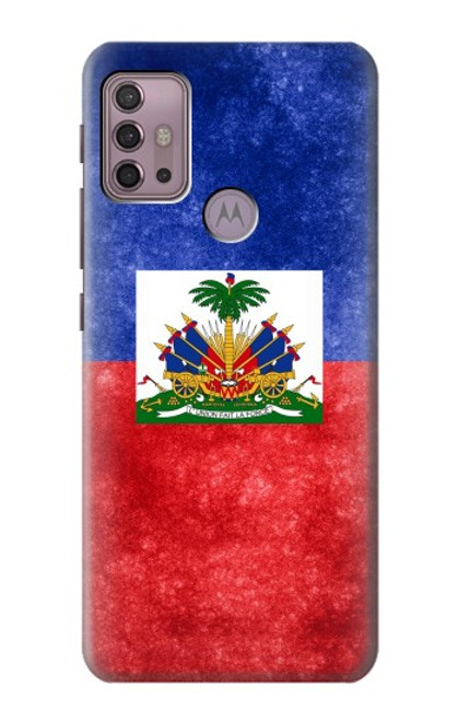 W3022 Haiti Flag Hard Case and Leather Flip Case For Motorola Moto G30, G20, G10