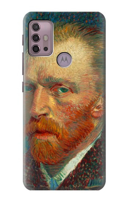 W3335 Vincent Van Gogh Self Portrait Hard Case and Leather Flip Case For Motorola Moto G30, G20, G10