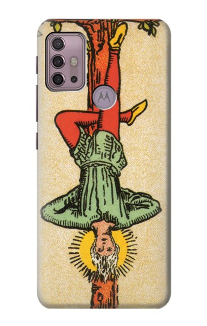 W3377 Tarot Card Hanged Man Hard Case and Leather Flip Case For Motorola Moto G30, G20, G10