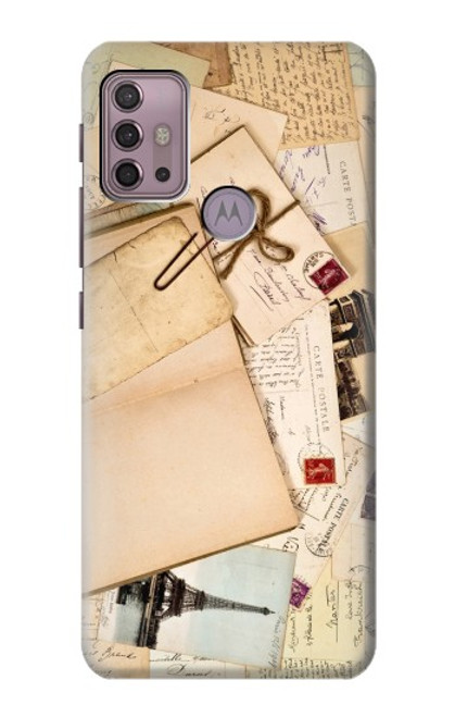 W3397 Postcards Memories Hard Case and Leather Flip Case For Motorola Moto G30, G20, G10