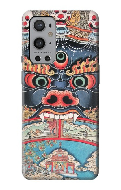 W0572 Tibet Art Hard Case and Leather Flip Case For OnePlus 9 Pro