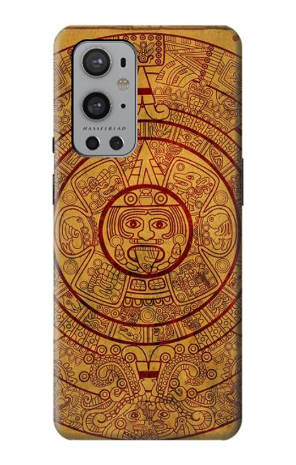 W0692 Mayan Calendar Hard Case and Leather Flip Case For OnePlus 9 Pro