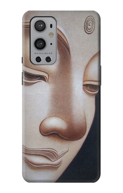 W1255 Buddha Face Hard Case and Leather Flip Case For OnePlus 9 Pro