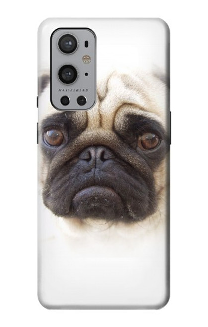 W1852 Pug Dog Hard Case and Leather Flip Case For OnePlus 9 Pro