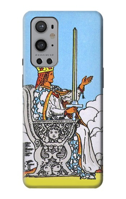 W3068 Tarot Card Queen of Swords Hard Case and Leather Flip Case For OnePlus 9 Pro