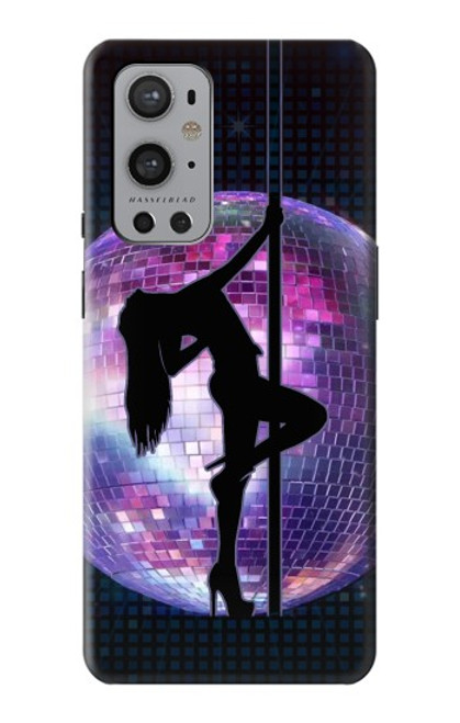 W3284 Sexy Girl Disco Pole Dance Hard Case and Leather Flip Case For OnePlus 9 Pro