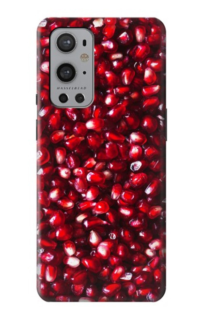 W3757 Pomegranate Hard Case and Leather Flip Case For OnePlus 9 Pro