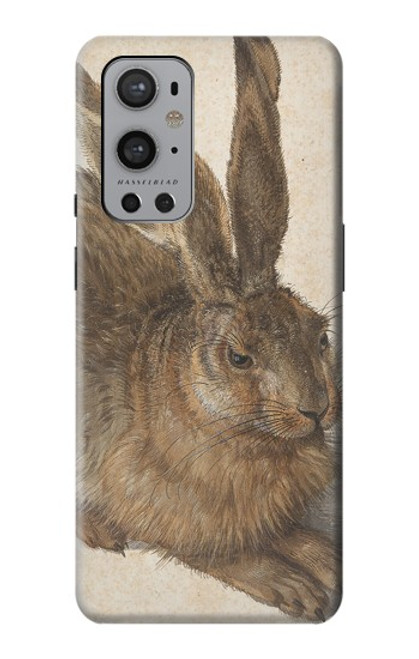 W3781 Albrecht Durer Young Hare Hard Case and Leather Flip Case For OnePlus 9 Pro