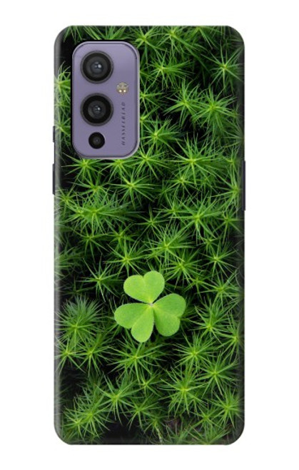 W0358 Clover Lucky Leaf Hard Case and Leather Flip Case For OnePlus 9