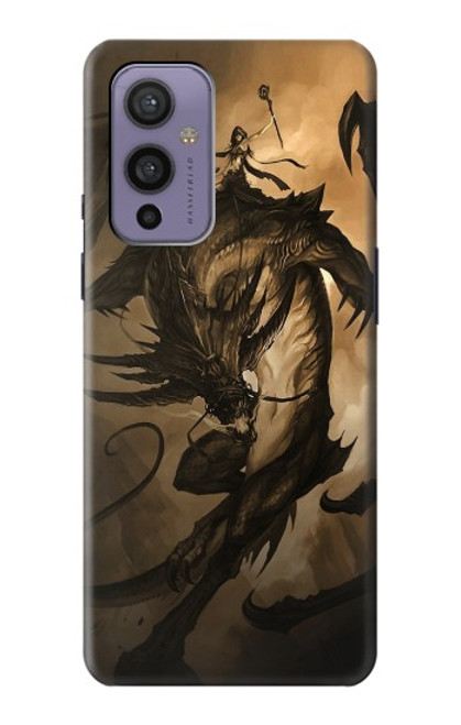 W0388 Dragon Rider Hard Case and Leather Flip Case For OnePlus 9