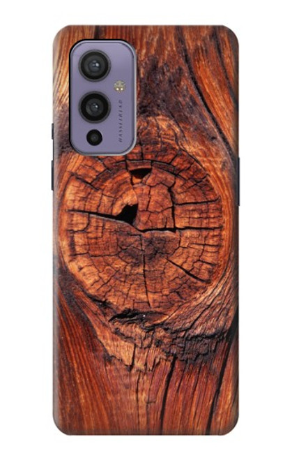 W0603 Wood Graphic Printed Hard Case and Leather Flip Case For OnePlus 9