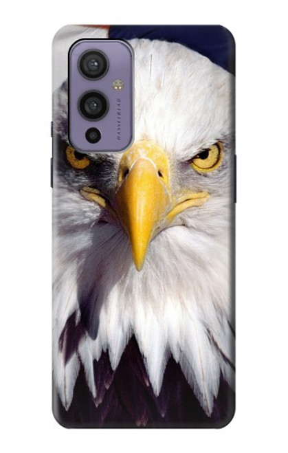 W0854 Eagle American Hard Case and Leather Flip Case For OnePlus 9