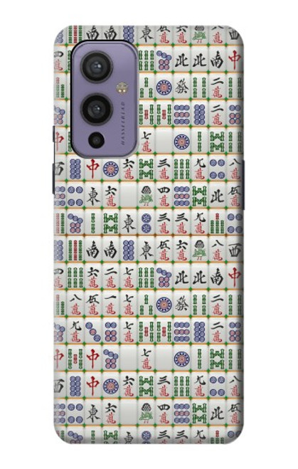 W1051 Mahjong Hard Case and Leather Flip Case For OnePlus 9