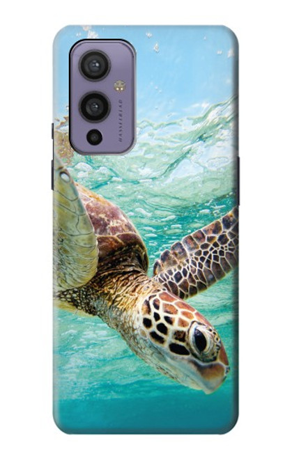 W1377 Ocean Sea Turtle Hard Case and Leather Flip Case For OnePlus 9