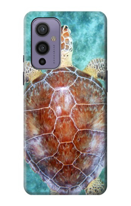 W1424 Sea Turtle Hard Case and Leather Flip Case For OnePlus 9