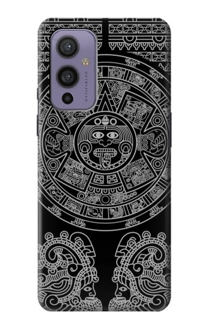 W1838 Mayan Pattern Hard Case and Leather Flip Case For OnePlus 9