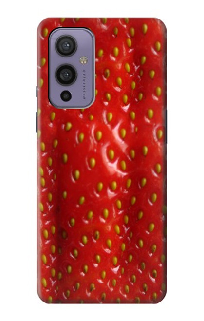 W2225 Strawberry Hard Case and Leather Flip Case For OnePlus 9