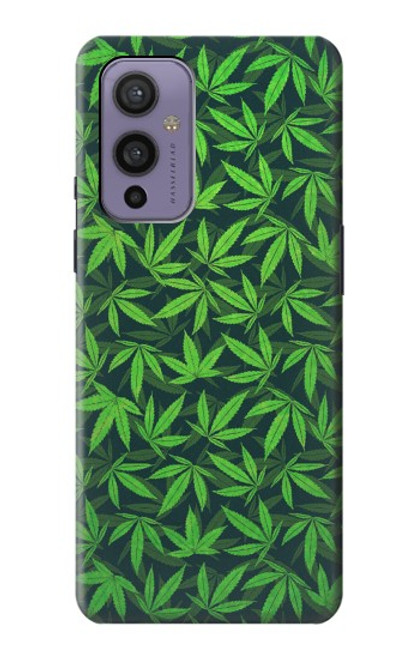 W2666 Marijuana Pattern Hard Case and Leather Flip Case For OnePlus 9