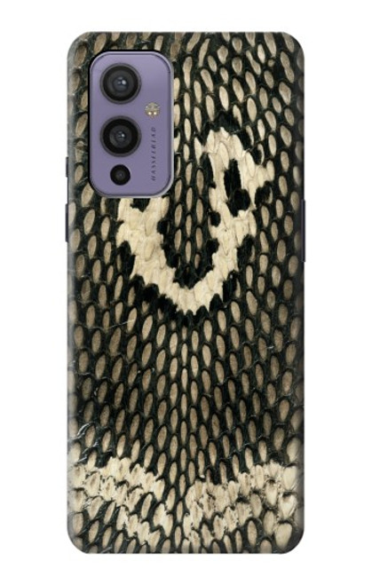 W2711 King Cobra Snake Skin Graphic Printed Hard Case and Leather Flip Case For OnePlus 9