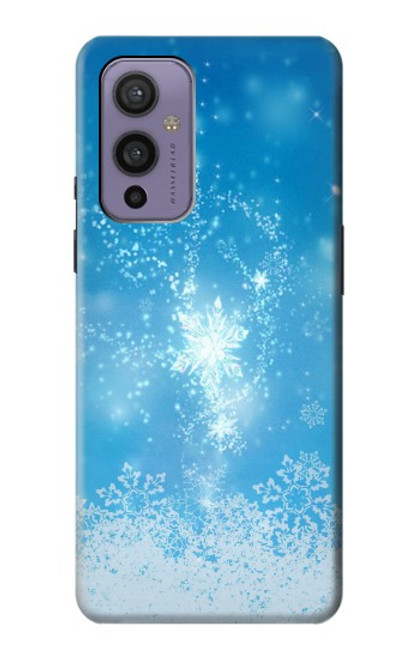 W2923 Frozen Snow Spell Magic Hard Case and Leather Flip Case For OnePlus 9