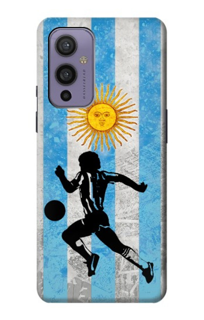 W2977 Argentina Football Soccer Hard Case and Leather Flip Case For OnePlus 9