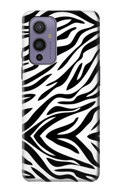 W3056 Zebra Skin Texture Graphic Printed Hard Case and Leather Flip Case For OnePlus 9