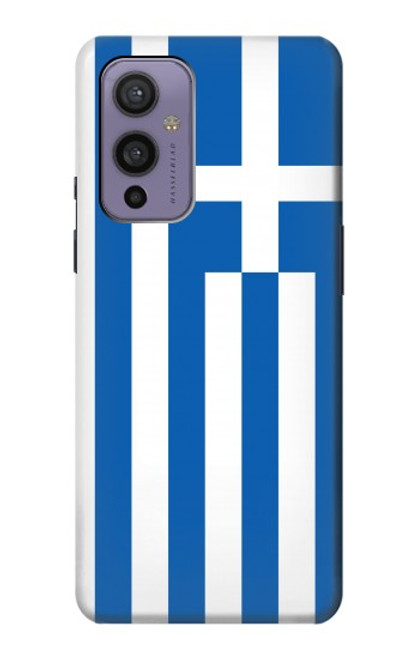 W3102 Flag of Greece Hard Case and Leather Flip Case For OnePlus 9