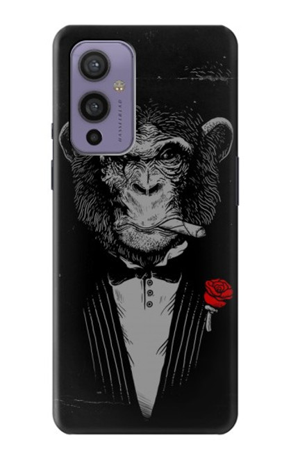 W3167 Funny Monkey God Father Hard Case and Leather Flip Case For OnePlus 9