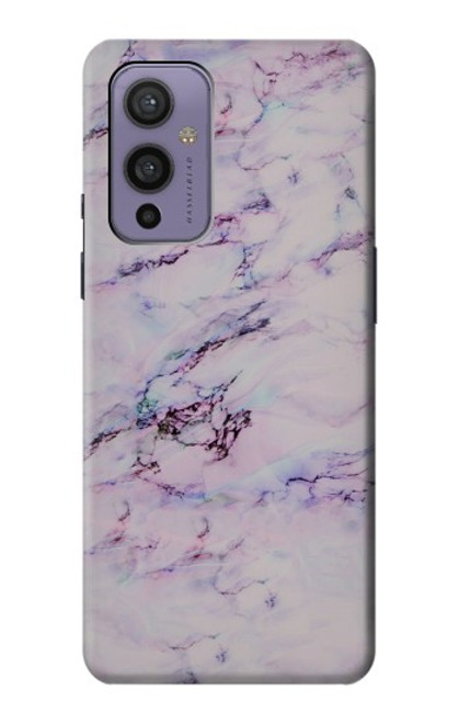 W3215 Seamless Pink Marble Hard Case and Leather Flip Case For OnePlus 9