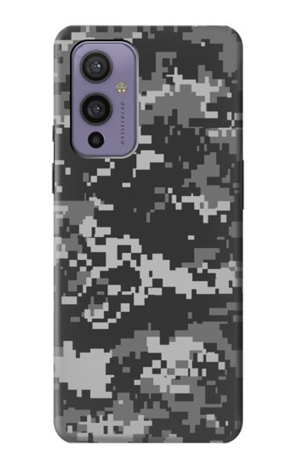 W3293 Urban Black Camo Camouflage Hard Case and Leather Flip Case For OnePlus 9