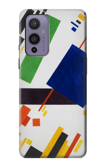 W3343 Kazimir Malevich Suprematist Composition Hard Case and Leather Flip Case For OnePlus 9