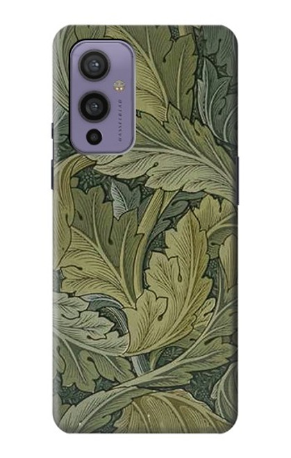 W3790 William Morris Acanthus Leaves Hard Case and Leather Flip Case For OnePlus 9