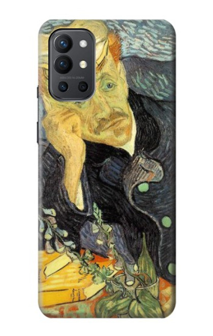 W0212 Van Gogh Portrait of Dr. Gachet Hard Case and Leather Flip Case For OnePlus 9R