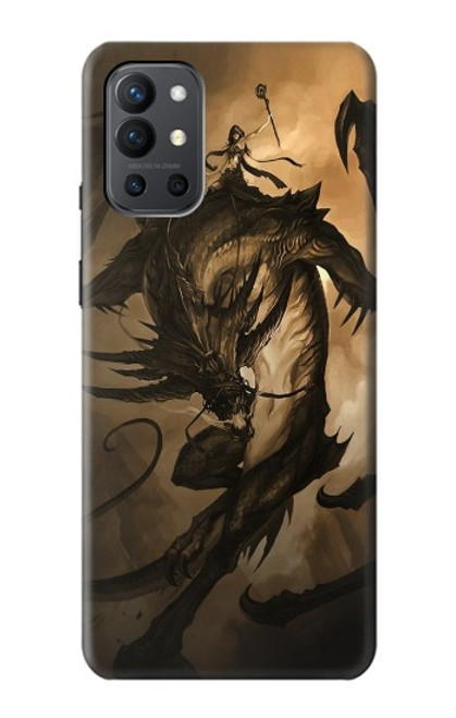 W0388 Dragon Rider Hard Case and Leather Flip Case For OnePlus 9R