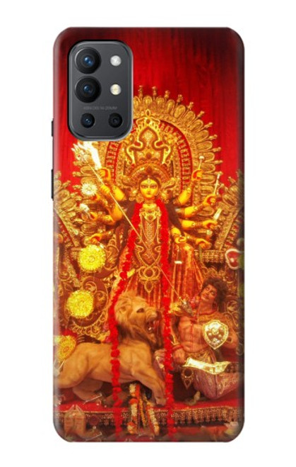 W1030 Hindu God Durga Puja Hard Case and Leather Flip Case For OnePlus 9R