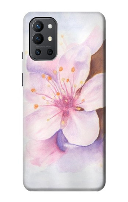 W1415 Sakura Blossom Art Hard Case and Leather Flip Case For OnePlus 9R