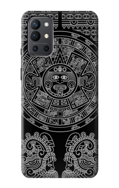 W1838 Mayan Pattern Hard Case and Leather Flip Case For OnePlus 9R