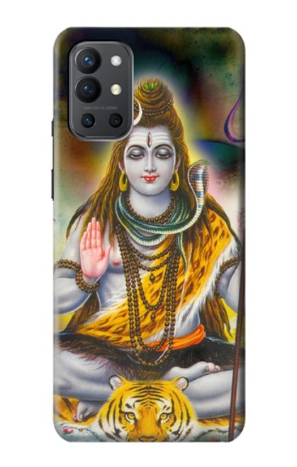 W2287 Lord Shiva Hindu God Hard Case and Leather Flip Case For OnePlus 9R