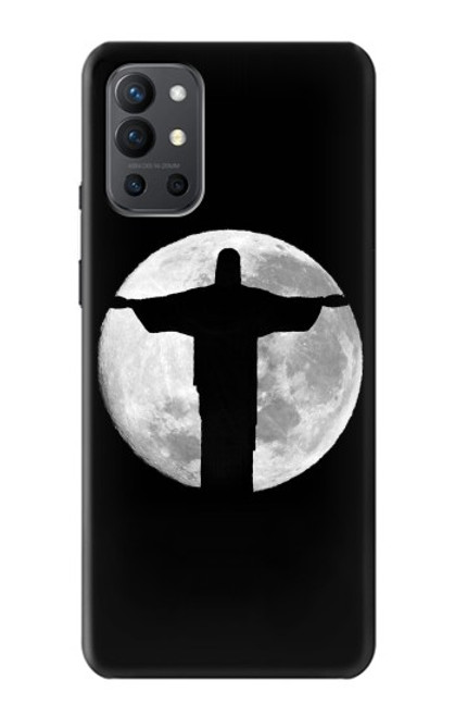 W2511 Jesus Statue Christ Rio de Janeiro Hard Case and Leather Flip Case For OnePlus 9R