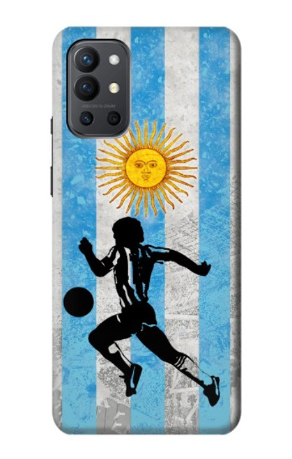 W2977 Argentina Football Soccer Hard Case and Leather Flip Case For OnePlus 9R