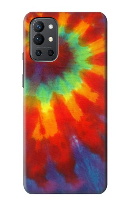 W2985 Colorful Tie Dye Texture Hard Case and Leather Flip Case For OnePlus 9R