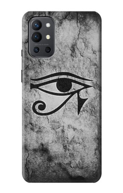 W3108 Ancient Egyptian Sun Eye Of Horus Hard Case and Leather Flip Case For OnePlus 9R