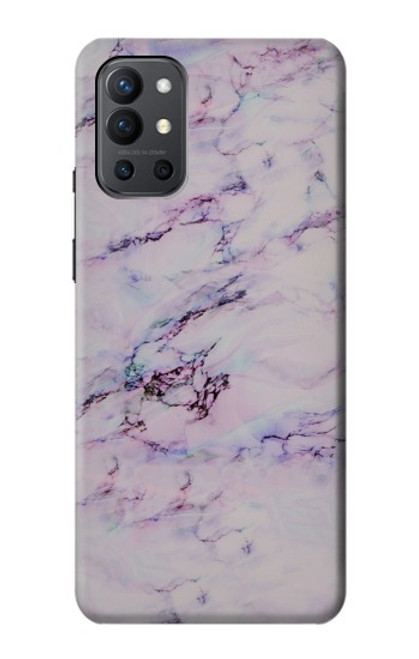 W3215 Seamless Pink Marble Hard Case and Leather Flip Case For OnePlus 9R