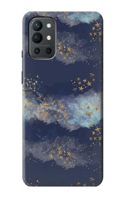 W3364 Gold Star Sky Hard Case and Leather Flip Case For OnePlus 9R