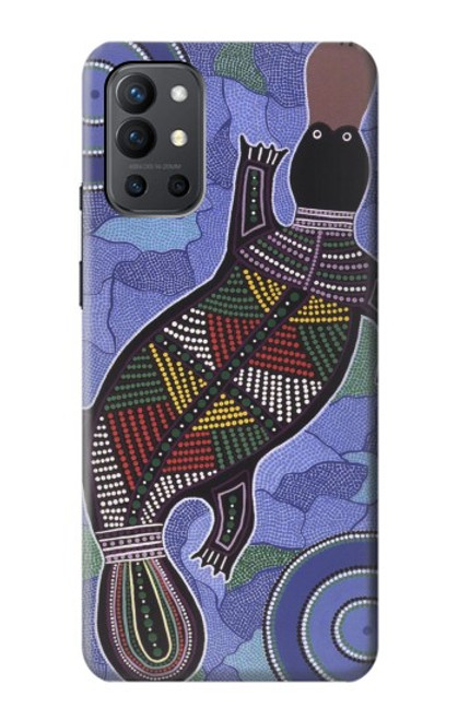 W3387 Platypus Australian Aboriginal Art Hard Case and Leather Flip Case For OnePlus 9R