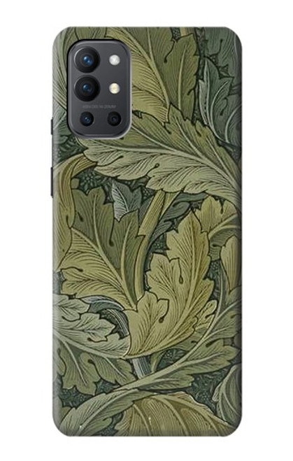 W3790 William Morris Acanthus Leaves Hard Case and Leather Flip Case For OnePlus 9R