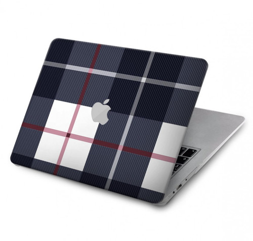 W3452 Plaid Fabric Pattern Hard Case Cover For MacBook 12″ - A1534